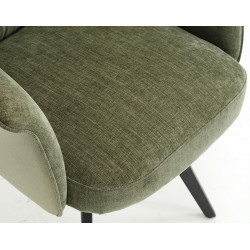 Kenmare Swivel Dining Chair Green 